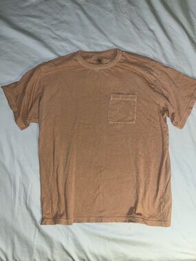 Buck Mason Short Sleeve Pocket Tee - Rust Tan